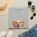 Golden Retriever Watercolor Portrait Shirt | Personalized Golden Retriever Mom Tee | Golden Retriever Lover Gift | Brissa Keepsake