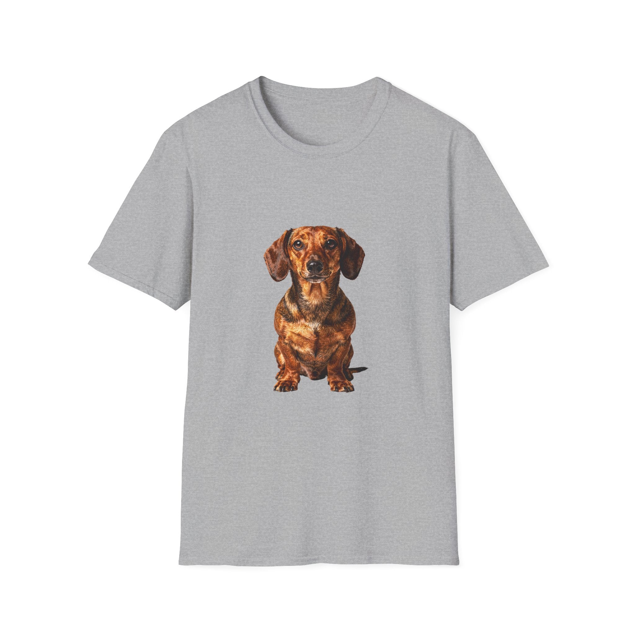 Dachshund Fine Art Photorealistic Portrait Shirt | Personalized Dachshund Mom Tee | Dachshund Lover Gift | Brissa Keepsake