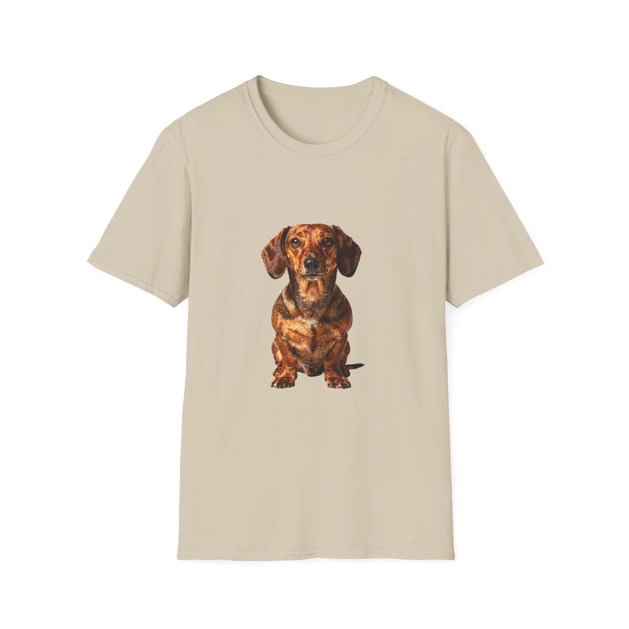 Dachshund Fine Art Photorealistic Portrait Shirt | Personalized Dachshund Mom Tee | Dachshund Lover Gift | Brissa Keepsake