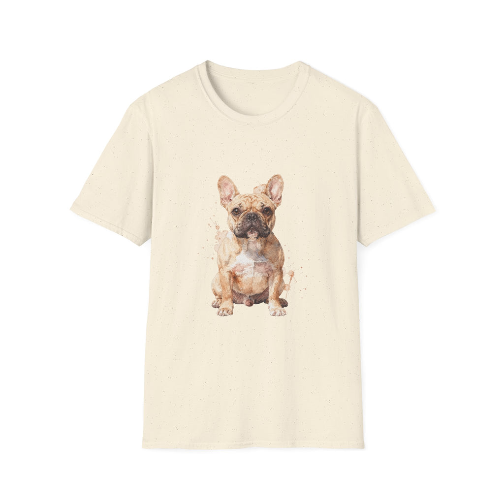 French Bulldog Watercolor Portrait Shirt | Personalized French Bulldog Mom Tee | French Bulldog Lover Gift | Brissa Keepsake