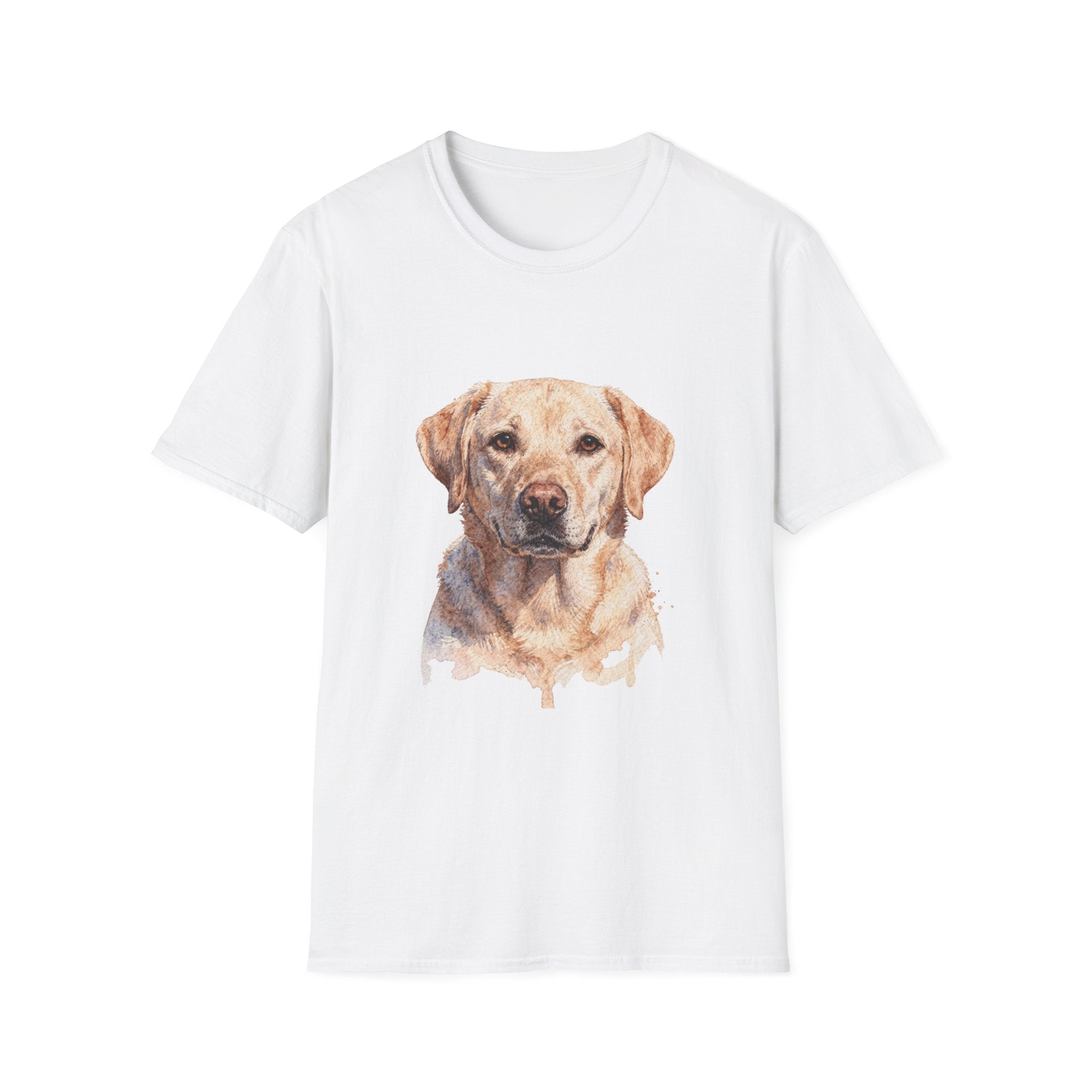 Labrador Watercolor Portrait Shirt | Personalized Labrador Mom Tee | Labrador Lover Gift | Brissa Keepsake