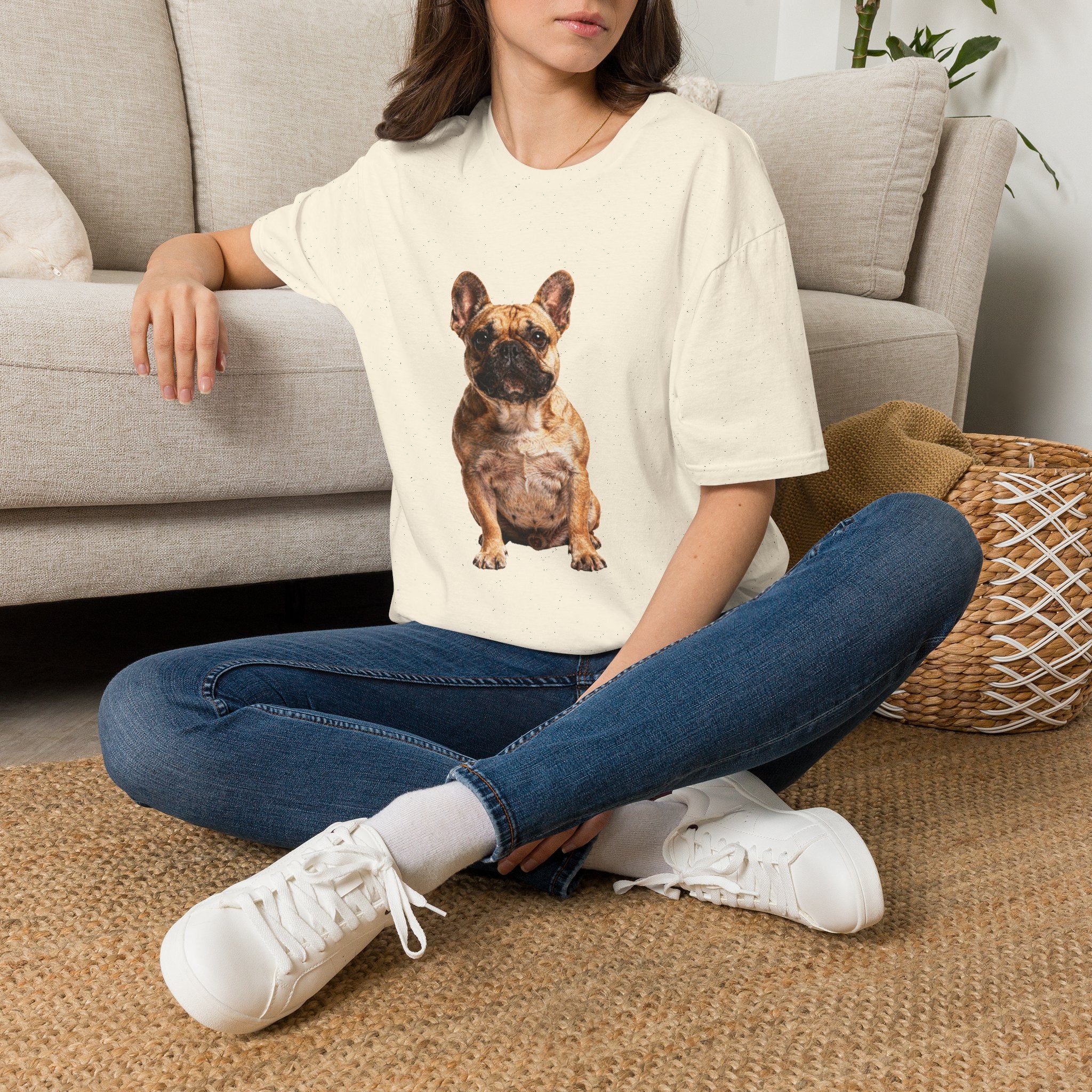 French Bulldog Fine Art Photorealistic Portrait Shirt | Personalized French Bulldog Mom Tee | French Bulldog Lover Gift | Brissa Keepsake