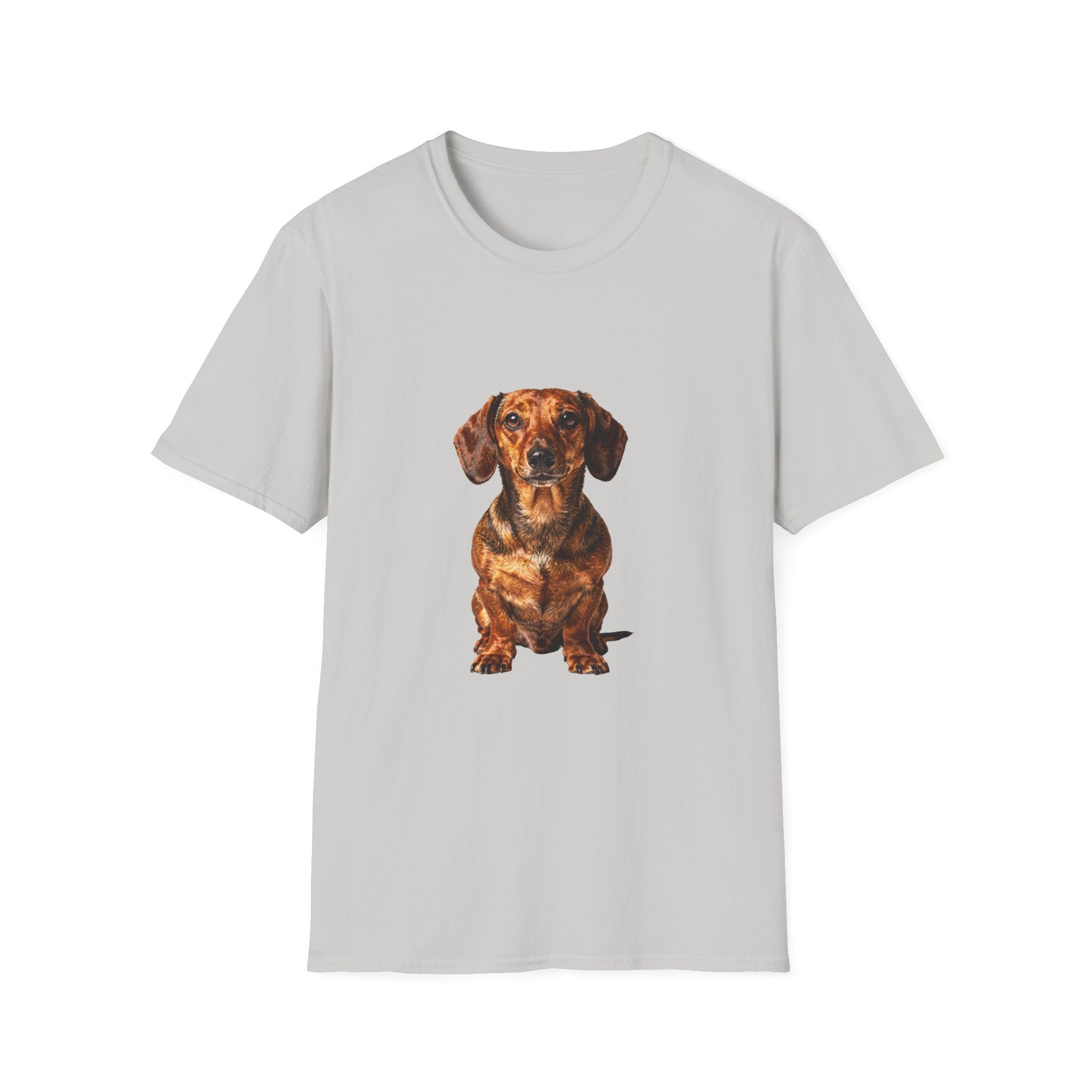 Dachshund Fine Art Photorealistic Portrait Shirt | Personalized Dachshund Mom Tee | Dachshund Lover Gift | Brissa Keepsake
