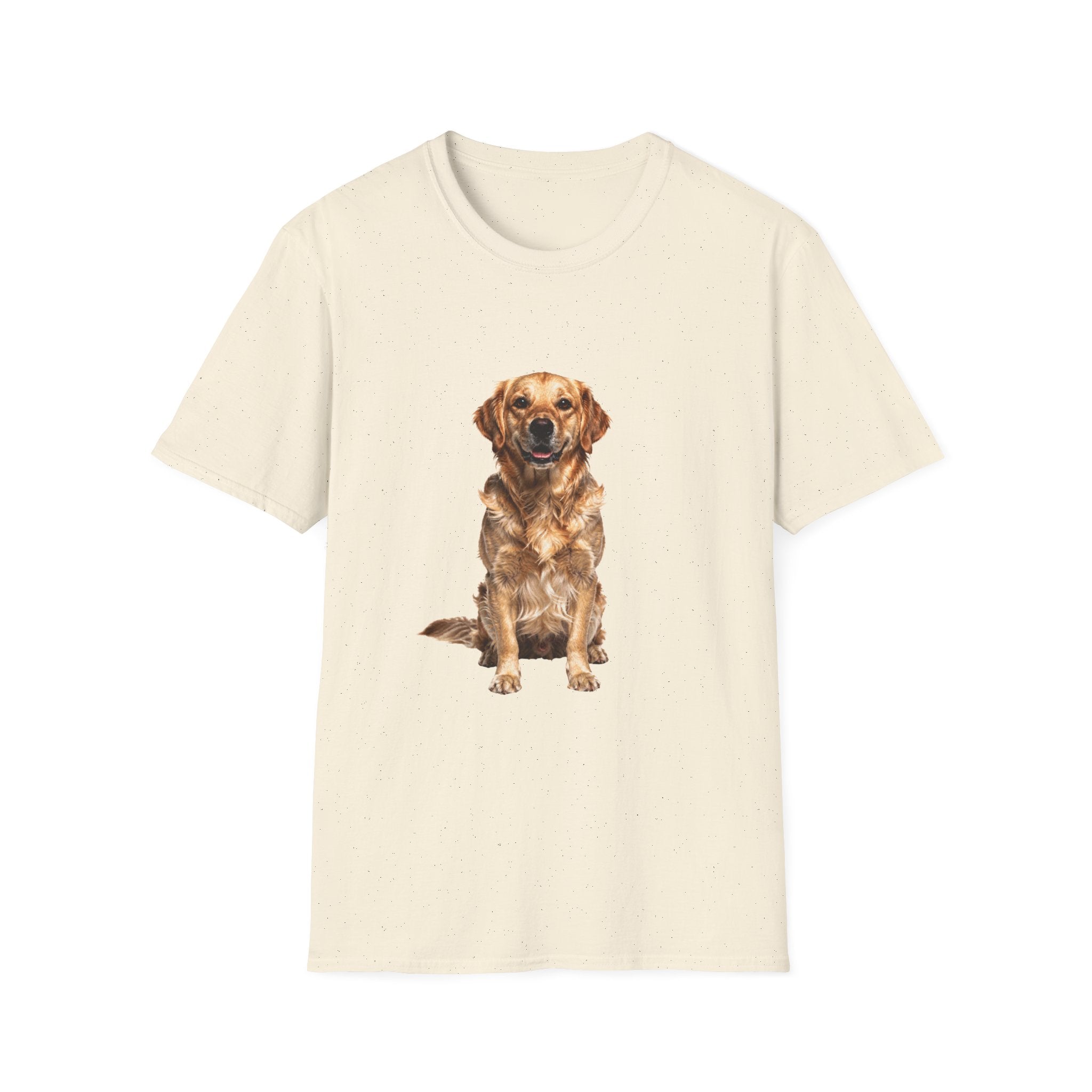 Golden Retriever Fine Art Photorealistic Portrait Shirt | Personalized Golden Retriever Mom Tee | Golden Retriever Lover Gift | Brissa Keepsake