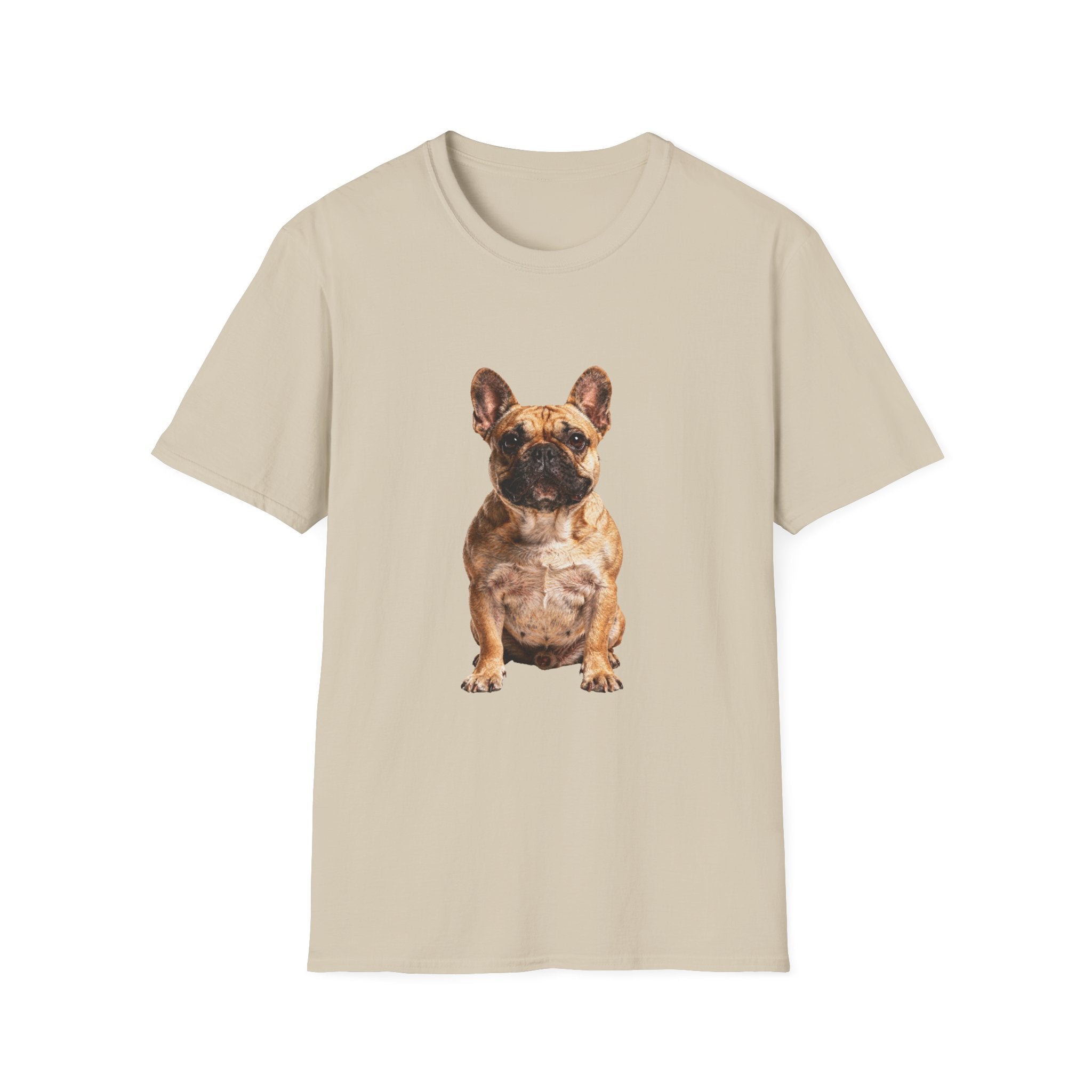 French Bulldog Fine Art Photorealistic Portrait Shirt | Personalized French Bulldog Mom Tee | French Bulldog Lover Gift | Brissa Keepsake