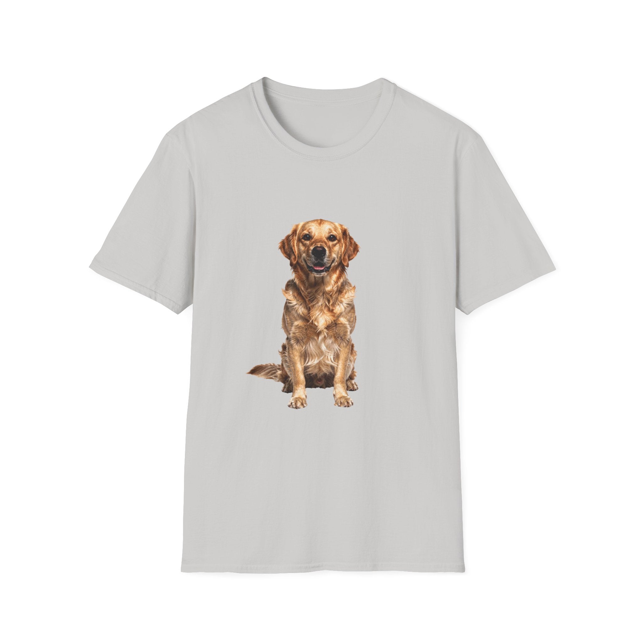 Golden Retriever Fine Art Photorealistic Portrait Shirt | Personalized Golden Retriever Mom Tee | Golden Retriever Lover Gift | Brissa Keepsake