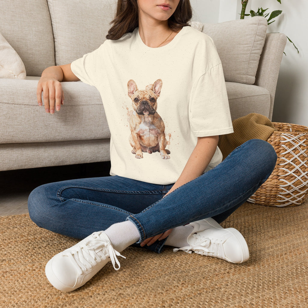French Bulldog Watercolor Portrait Shirt | Personalized French Bulldog Mom Tee | French Bulldog Lover Gift | Brissa Keepsake