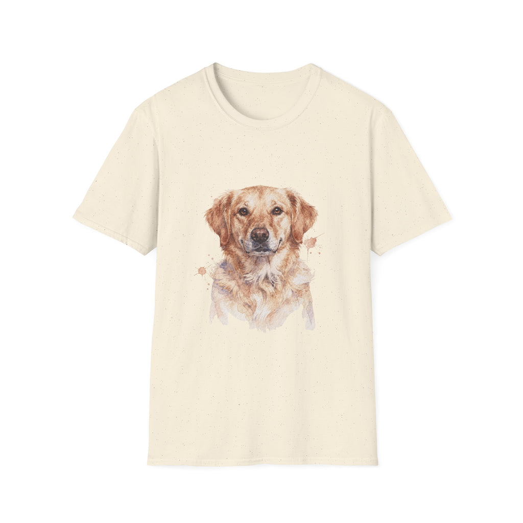 Golden Retriever Watercolor Portrait Shirt | Personalized Golden Retriever Mom Tee | Golden Retriever Lover Gift | Brissa Keepsake